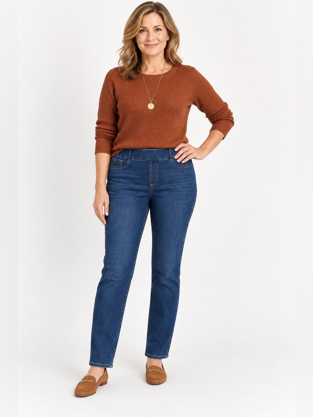 Chicos jeans pull on size 12 Chicos 2